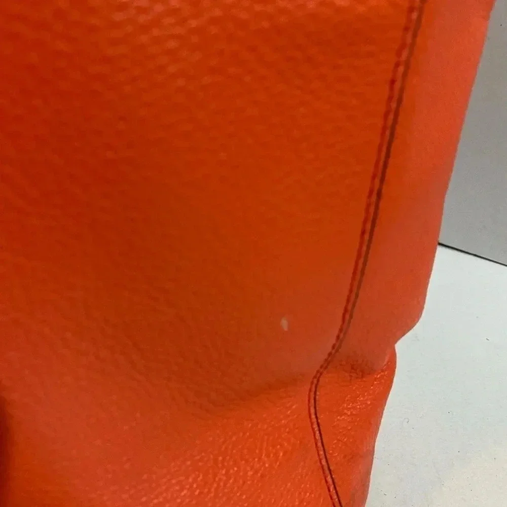 Coach coral leather